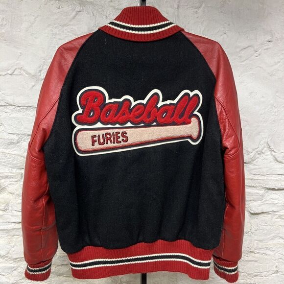 1/1 Vintage The Warriors Movie Baseball Furies Custom Delong Varsity Jacket USA - Picture 1 of 13